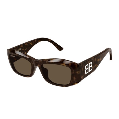 Occhiali da sole donna Luxury Balenciaga BB0397SA 002 havana havana brown nuova collezione 2