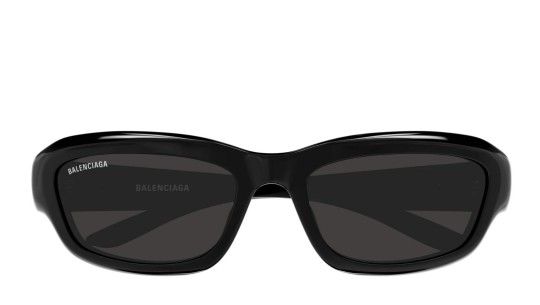 Occhiali da sole unisex Luxury Balenciaga BB0409S 001 black black grey nuova collezione