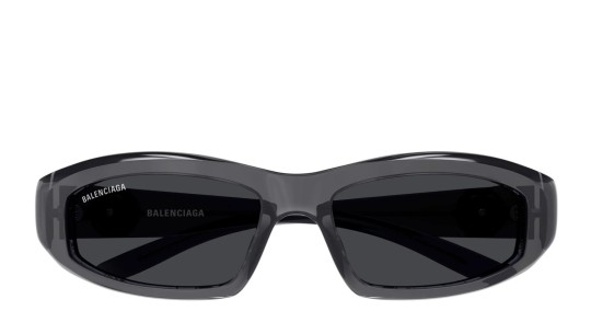 Occhiali da sole uomo Luxury Balenciaga BB0408S 004 grey grey grey nuova collezione