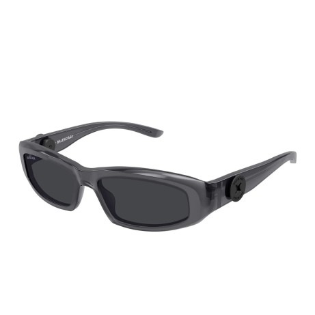 Occhiali da sole uomo Luxury Balenciaga BB0408S 004 grey grey grey nuova collezione 2