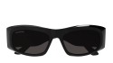 Occhiali da sole donna Luxury Balenciaga BB0395S 001 black black grey nuova collezione