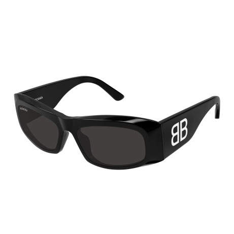 Occhiali da sole donna Luxury Balenciaga BB0395S 001 black black grey nuova collezione 2