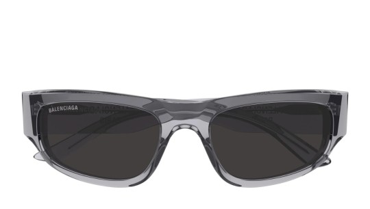 Occhiali da sole unisex Luxury Balenciaga BB0388S 004 grey grey grey nuova collezione Occhiali da sole unisex Luxury Balenciaga BB0388S 004 grey grey grey nuova collezione