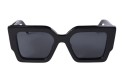 Occhiali da sole donna Luxury Off White OERI128 CATALINA SUNGLASSES 1007 black dark grey nuova collezione