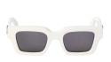Occhiali da sole unisex Luxury Off White OERI008 VIRGIL SUNGLASSES M 0107 white dark grey nuova collezione