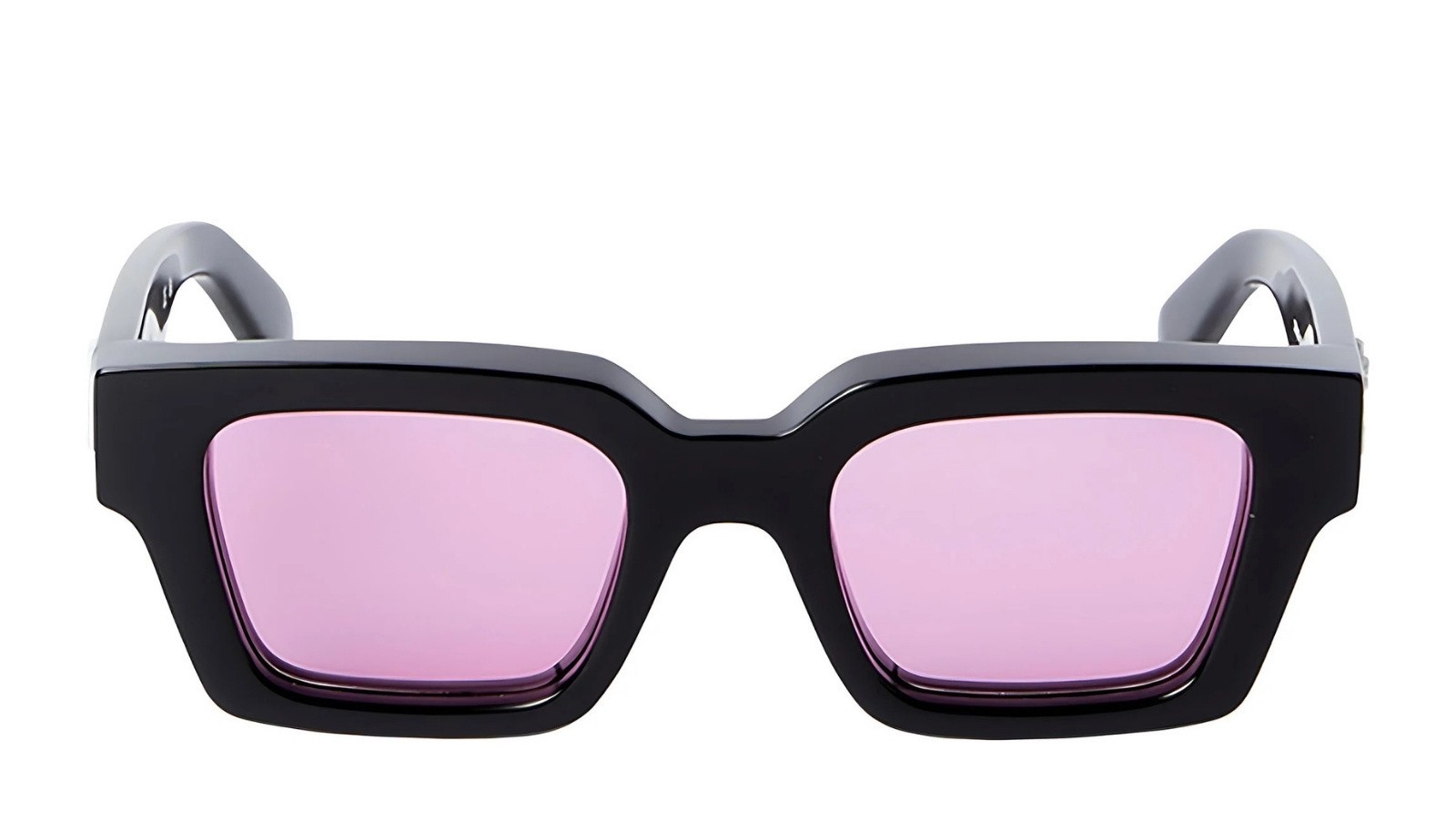 Occhiali da sole unisex Luxury Off White OERI008 VIRGIL SUNGLASSES L 1030 black pink nuova collezione
