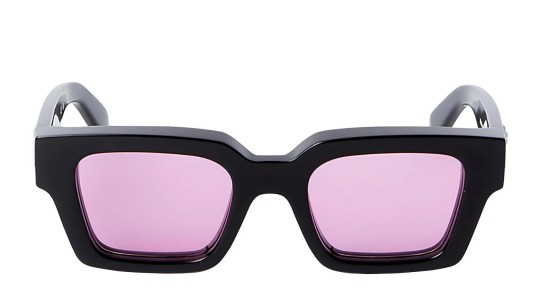 Occhiali da sole unisex Luxury Off White OERI008 VIRGIL SUNGLASSES L 1030 black pink nuova collezione