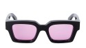 Occhiali da sole unisex Luxury Off White OERI008 VIRGIL SUNGLASSES L 1030 black pink nuova collezione