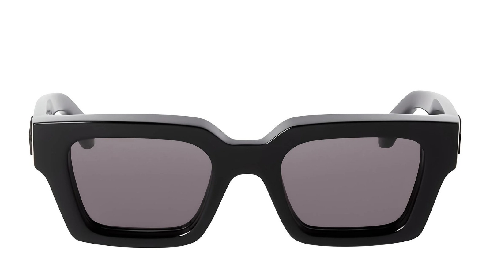 Occhiali da sole unisex Luxury Off White OERI008 VIRGIL SUNGLASSES L 1307 black logo black dar nuova collezione