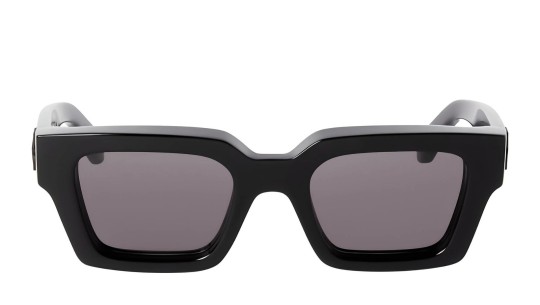 Occhiali da sole unisex Luxury Off White OERI008 VIRGIL SUNGLASSES L 1307 black logo black dar nuova collezione