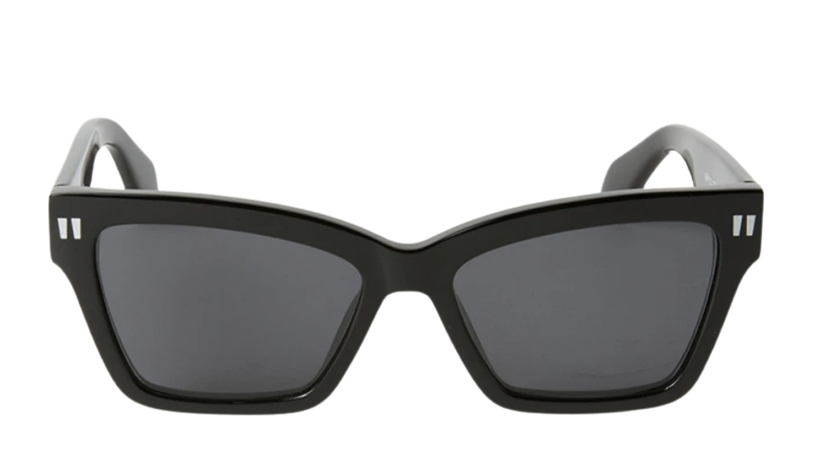 Occhiali da sole unisex Luxury Off White OERI110 CINCINNATI SUNGLASSES 1307 black dark grey nuova collezione