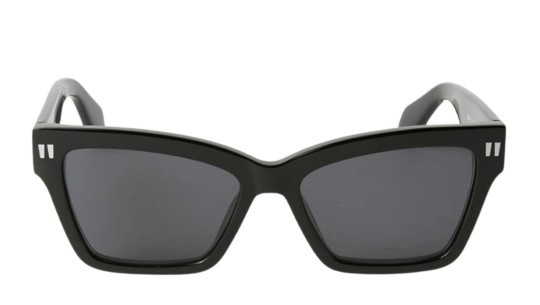 Occhiali da sole unisex Luxury Off White OERI110 CINCINNATI SUNGLASSES 1307 black dark grey nuova collezione