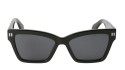 Occhiali da sole unisex Luxury Off White OERI110 CINCINNATI SUNGLASSES 1307 black dark grey nuova collezione