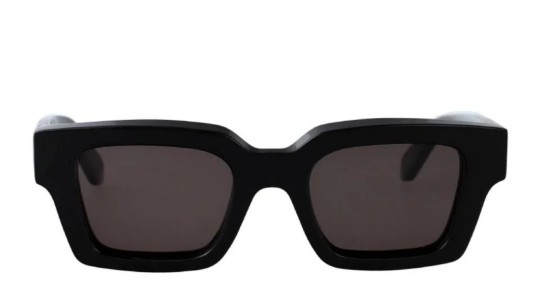 Occhiali da sole unisex Luxury Off White OERI008 VIRGIL SUNGLASSES M 1007 black logo white dar nuova collezione