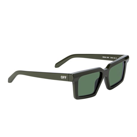 Occhiali da sole unisex Luxury Off White OERI142 WINDSOR SUNGLASSES 5655 military green green nuova collezione 2