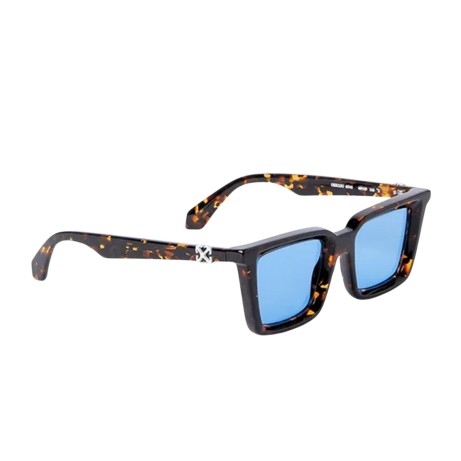 Occhiali da sole unisex Luxury Off White OERI13U DALTON SUNGLASSES 6045 havana blue nuova collezione 2