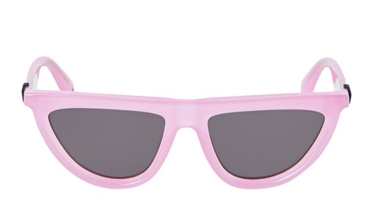 Off White OERI13V JASPER SUNGLASSES 3007 pink dark grey
