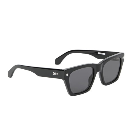 Occhiali da sole unisex Luxury Off White OERI13X VALDEZ SUNGLASSES 1007 black dark grey nuova collezione 2