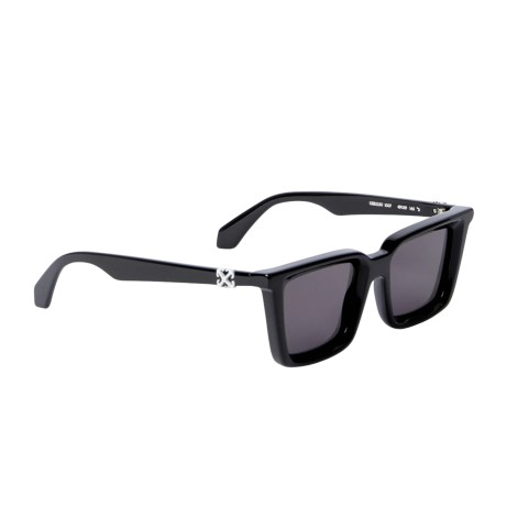 Occhiali da sole unisex Luxury Off White OERI13U DALTON SUNGLASSES 1007 black dark grey nuova collezione 2