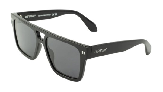 Occhiali da sole unisex Luxury Off White OERI133 SPRINGFIELD SUNGLASSES 1307 black dark grey nuova collezione