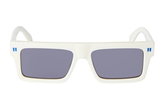 Occhiali da sole unisex Luxury Off White OERI13F VANCOUVER SUNGLASSES 0107 white dark grey nuova collezione Occhiali da sole unisex Luxury Off White OERI13F VANCOUVER SUNGLASSES 0107 white dark grey nuova collezione
