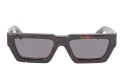 Occhiali da sole unisex Luxury Off White OERI129 MANCHESTER SUNGLASSES 6007 havana dark grey nuova collezione