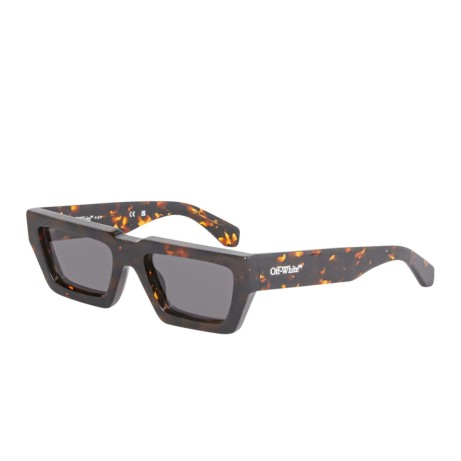 Occhiali da sole unisex Luxury Off White OERI129 MANCHESTER SUNGLASSES 6007 havana dark grey nuova collezione 2