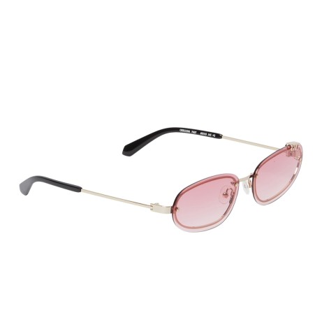 Occhiali da sole unisex Luxury Off White OERI13M MIAMI SUNGLASSES 7627 gold gradient red nuova collezione 2