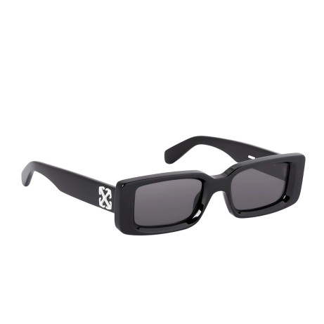 Occhiali da sole unisex Luxury Off White OERI016 ARTHUR SUNGLASSES 1007 black dark grey nuova collezione 2