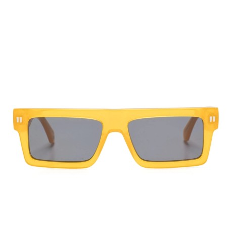 Off White OERI13Z CHANDLER SUNGLASSES 1807 yellow dark grey