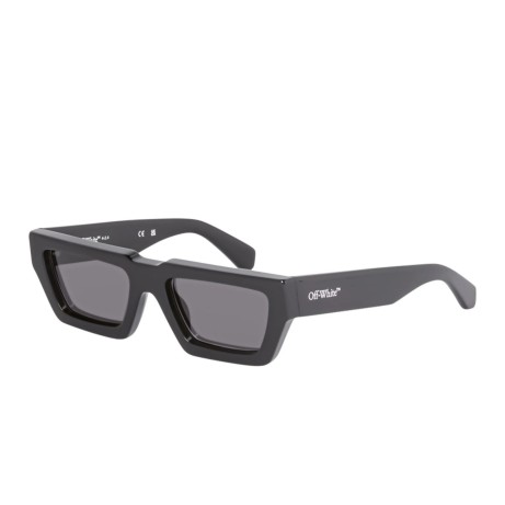Occhiali da sole unisex Luxury Off White OERI129 MANCHESTER SUNGLASSES 1007 black dark grey nuova collezione 2