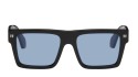 Occhiali da sole unisex Luxury Off White OERI109 LAWTON SUNGLASSES 1045 black blue nuova collezione
