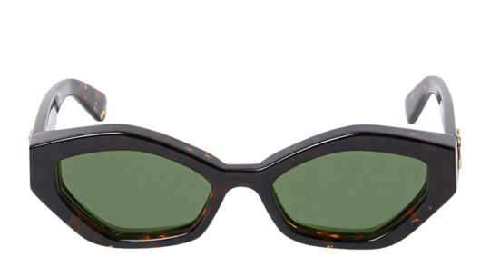 Occhiali da sole unisex Luxury Off White OERI144 HILO SUNGLASSES 6055 havana   green nuova collezione