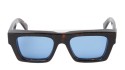 Occhiali da sole unisex Luxury Off White OERI145 OREGON SUNGLASSES 6045 havana blue nuova collezione