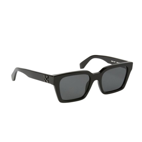 Occhiali da sole unisex Luxury Off White OERI111 BRANSON SUNGLASSES 1007 black dark grey nuova collezione 2