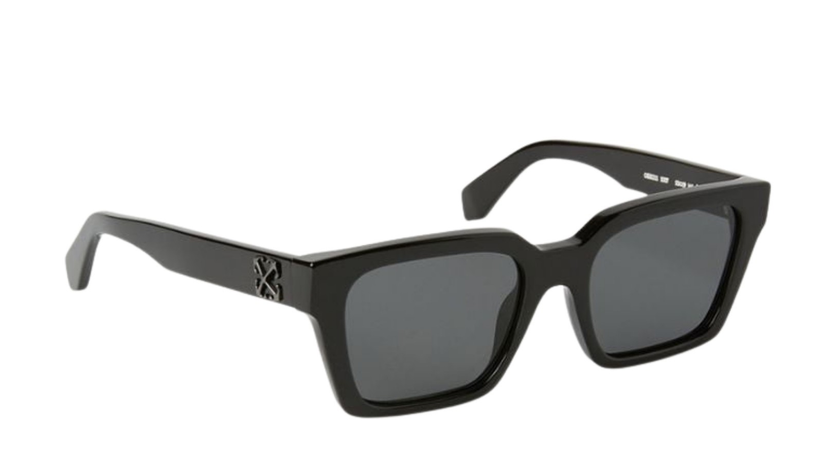 Occhiali da sole unisex Luxury Off White OERI111 BRANSON SUNGLASSES 1007 black dark grey nuova collezione
