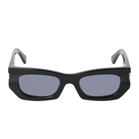 Off White OERI147 BELLEVILLE SUNGLASSES 1007 black dark grey