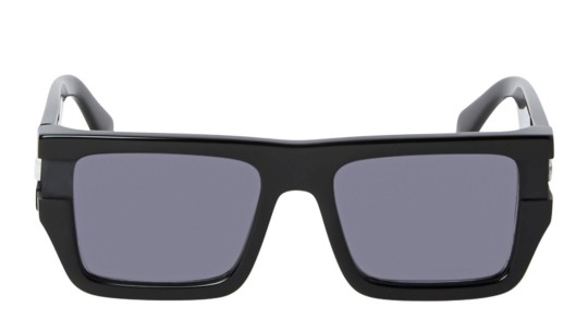 Occhiali da sole unisex Luxury Off White OERI149 CHESTER SUNGLASSES 1007 black dark grey nuova collezione