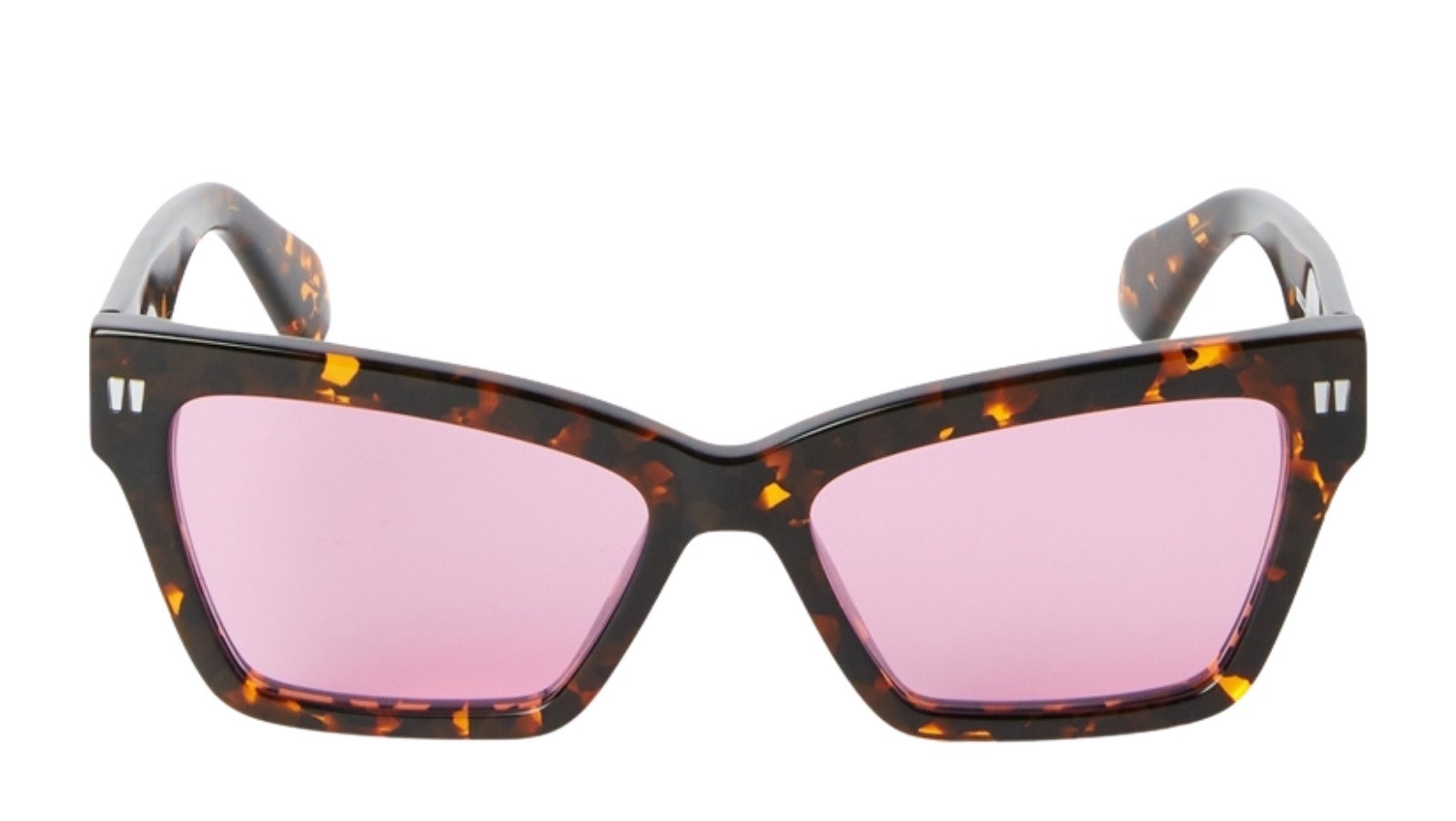 Occhiali da sole unisex Luxury Off White OERI110 CINCINNATI SUNGLASSES 6030 havana pink nuova collezione