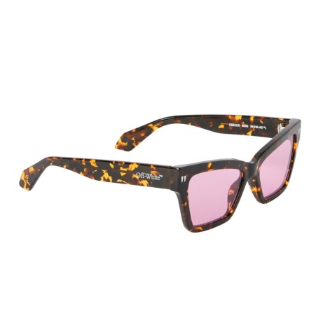 Occhiali da sole unisex Luxury Off White OERI110 CINCINNATI SUNGLASSES 6030 havana pink nuova collezione 2