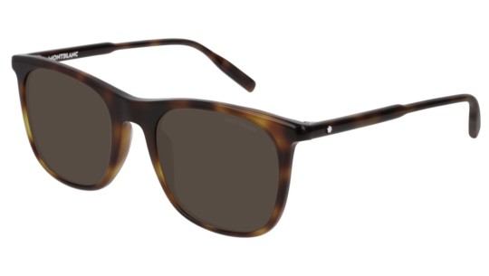 Montblanc MB0008S 002 havana havana brown