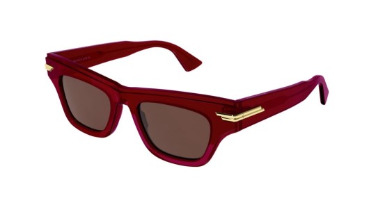 Bottega Veneta BV1122S 005 burgundy burgundy red