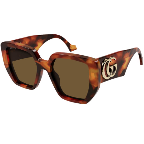 Occhiali da sole donna Luxury Gucci GG0956S havana brown (007) nuova collezione 2