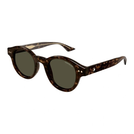 Montblanc MB0287S 002 havana havana green