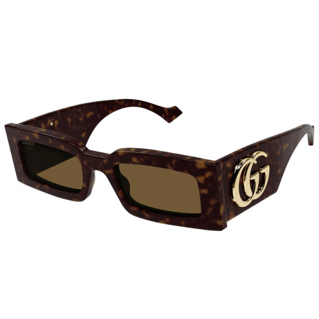 Occhiali da sole donna Luxury Gucci GG1425S havana brown (002) nuova collezione 2