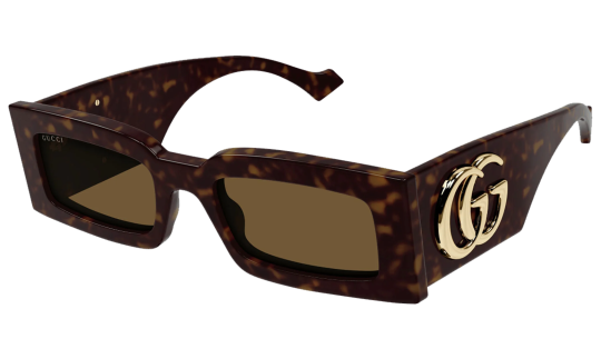 Occhiali da sole donna Luxury Gucci GG1425S havana brown (002) nuova collezione