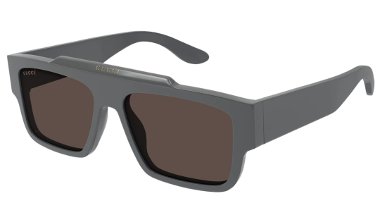 Occhiali da sole uomo Luxury Gucci GG1460S grey brown (003) nuova collezione