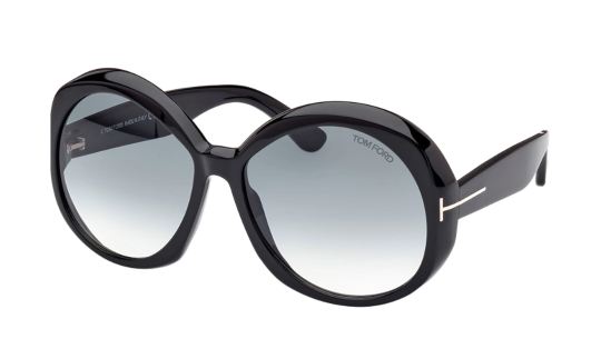 Luxury women s sunglasses Tom Ford FT1010 01B new collection