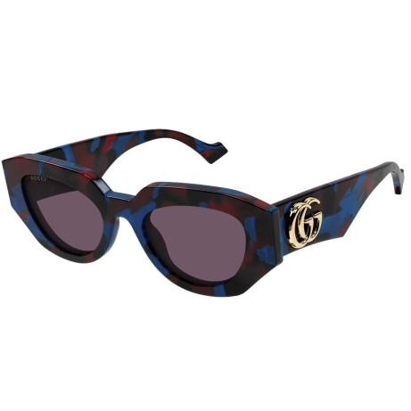 Occhiali da sole donna Luxury Gucci GG1421S 003 havana violet (003) nuova collezione 2