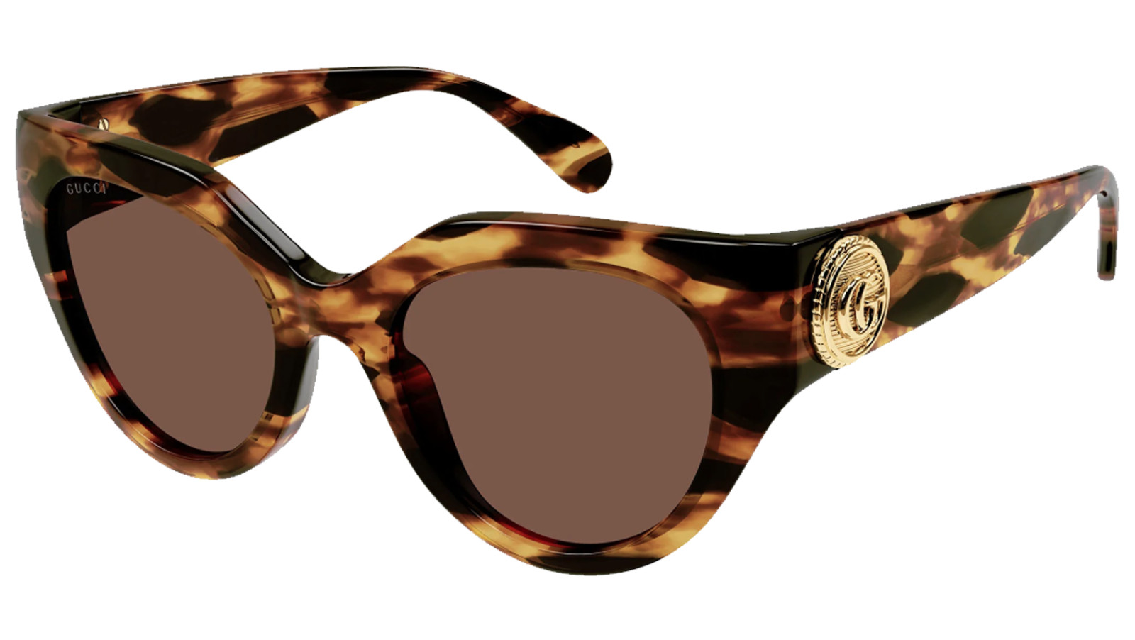 Luxury women s sunglasses Gucci GG1408S Havana Brown (002) new collection
